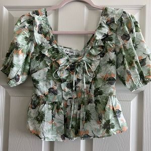 En Saison Lario Floral Top